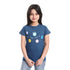 Diadora Girls Cotton Printed T-Shirt